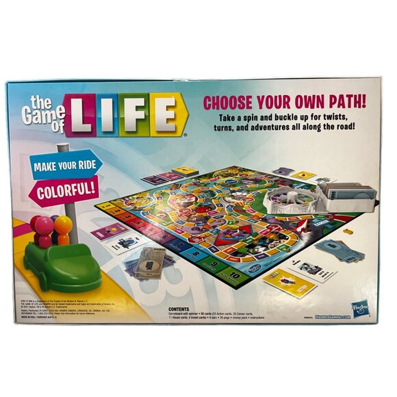 Hasbro Life Board Game Sealed in Box for Family Game Night Brand New - Picture 2 of 5